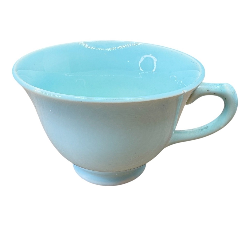LuRay Pastels Teacup Taylor Smith Taylor Made In USA Vintage Replacement Blue